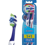 پک دو عددی مسواک اورال بی مدل 5way Clean